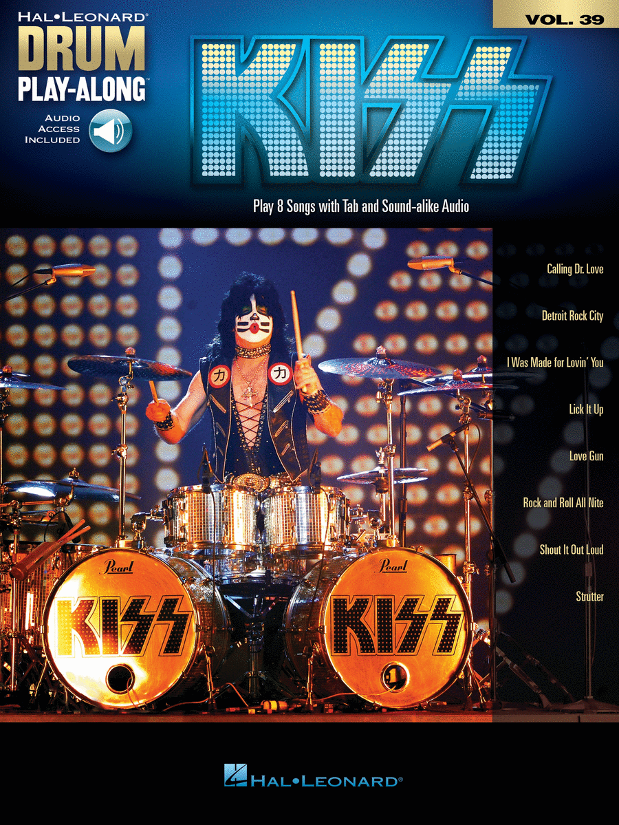 Kiss (Drum Play-Along Volume 39)