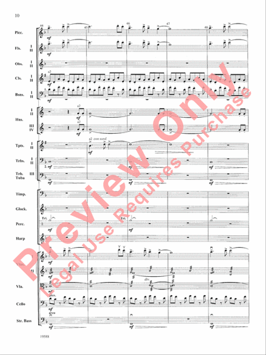 Camp Meeting Full Orchestra scores gallery preview page 11