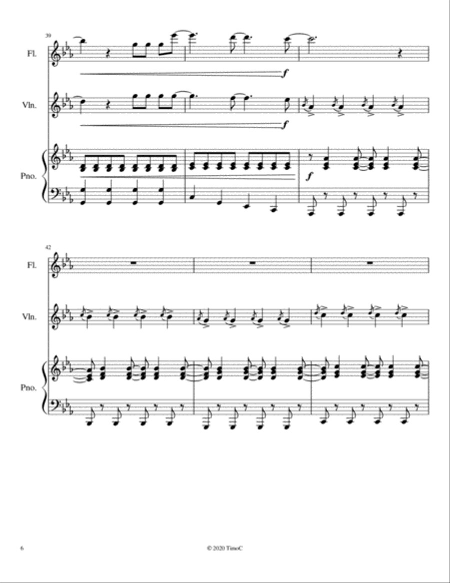 Titanium Flute scores gallery preview page 6