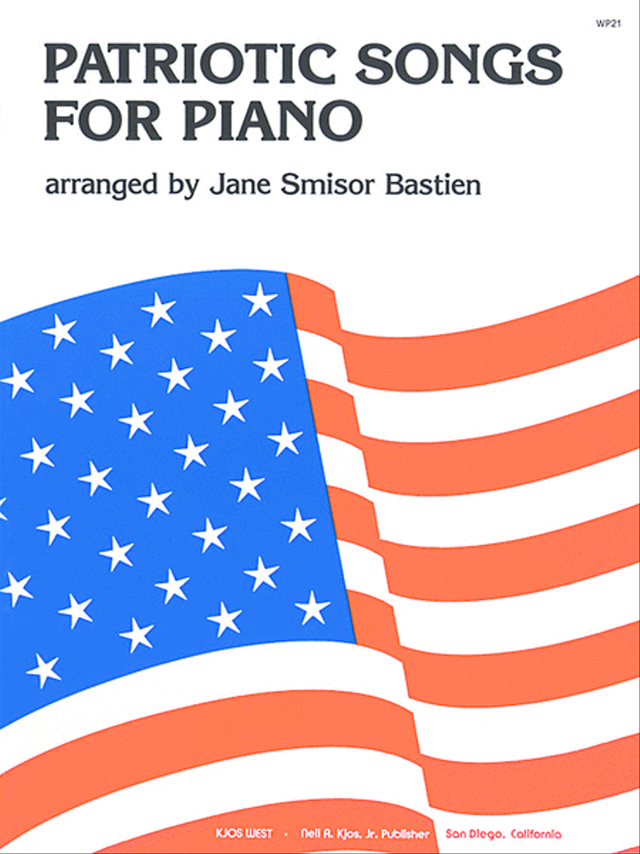 Patriotic Songs For Piano Piano Method scores gallery preview page 1