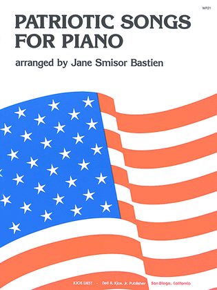 Book cover for Patriotic Songs For Piano
