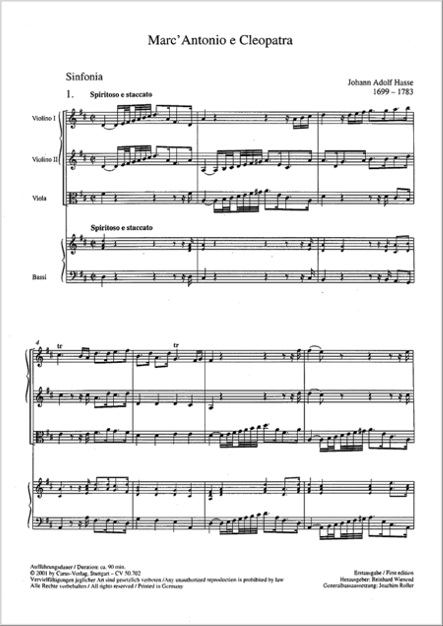 Marc-Antonio e Cleopatra (Serenata)