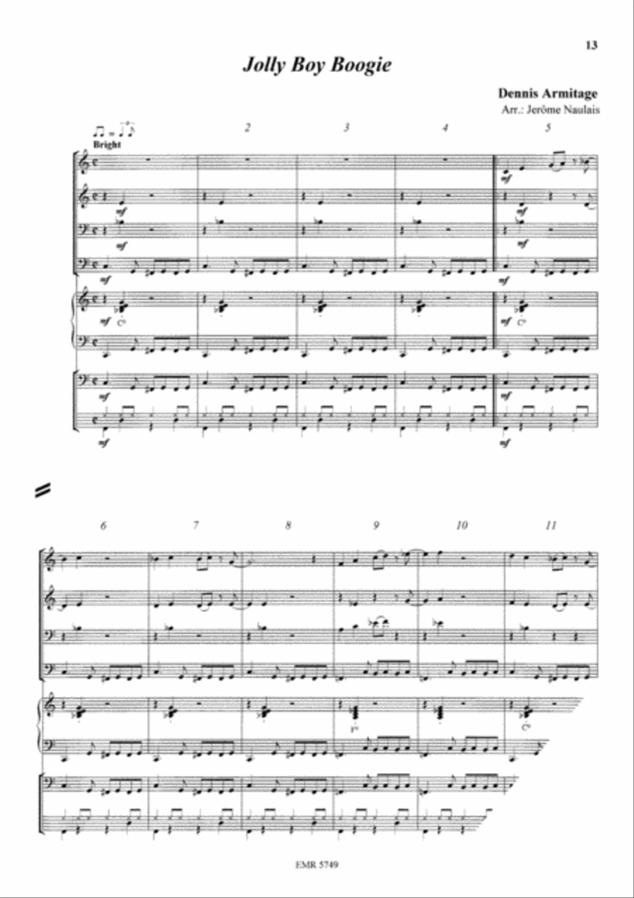 Boogie Concert Band scores gallery preview page 5