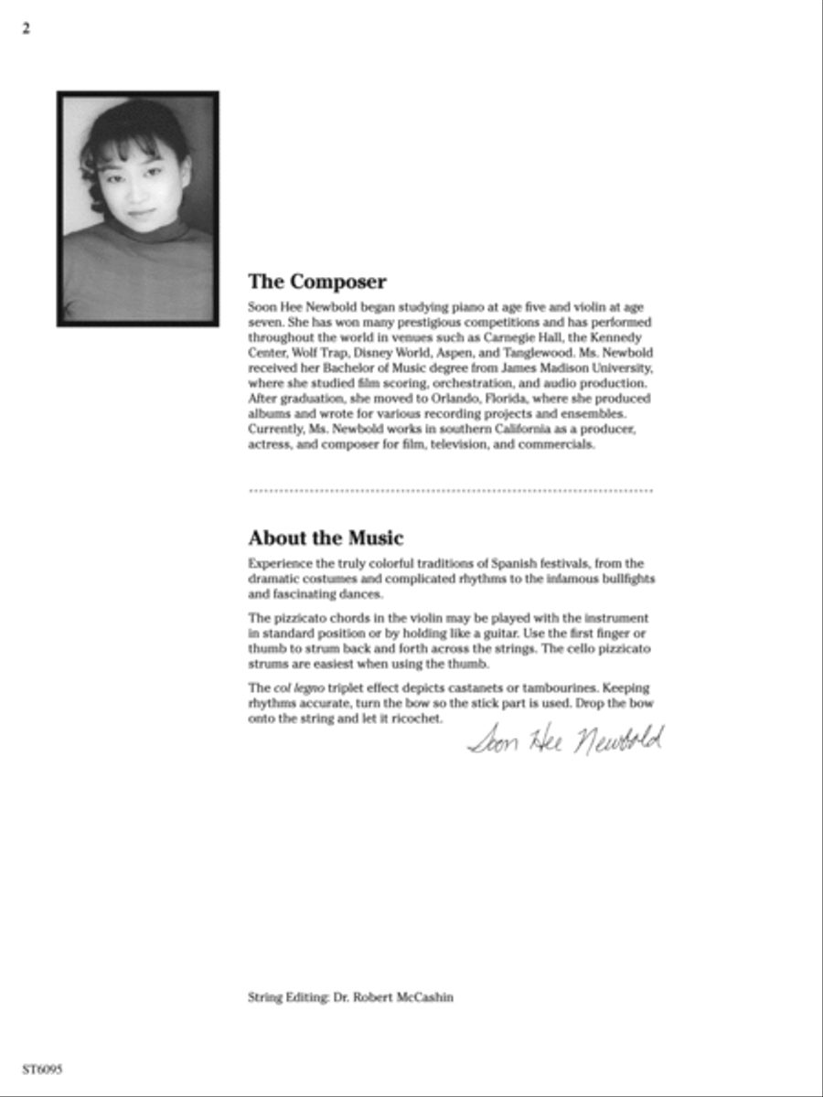 Fantasía española: Score String Orchestra scores gallery preview page 2