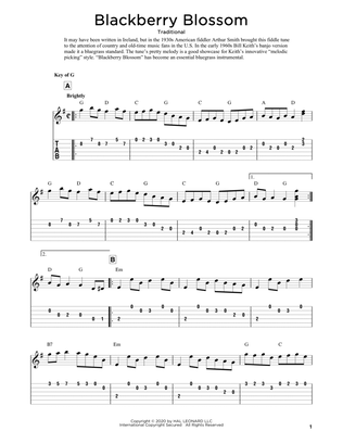 Blackberry Blossom (arr. Fred Sokolow)