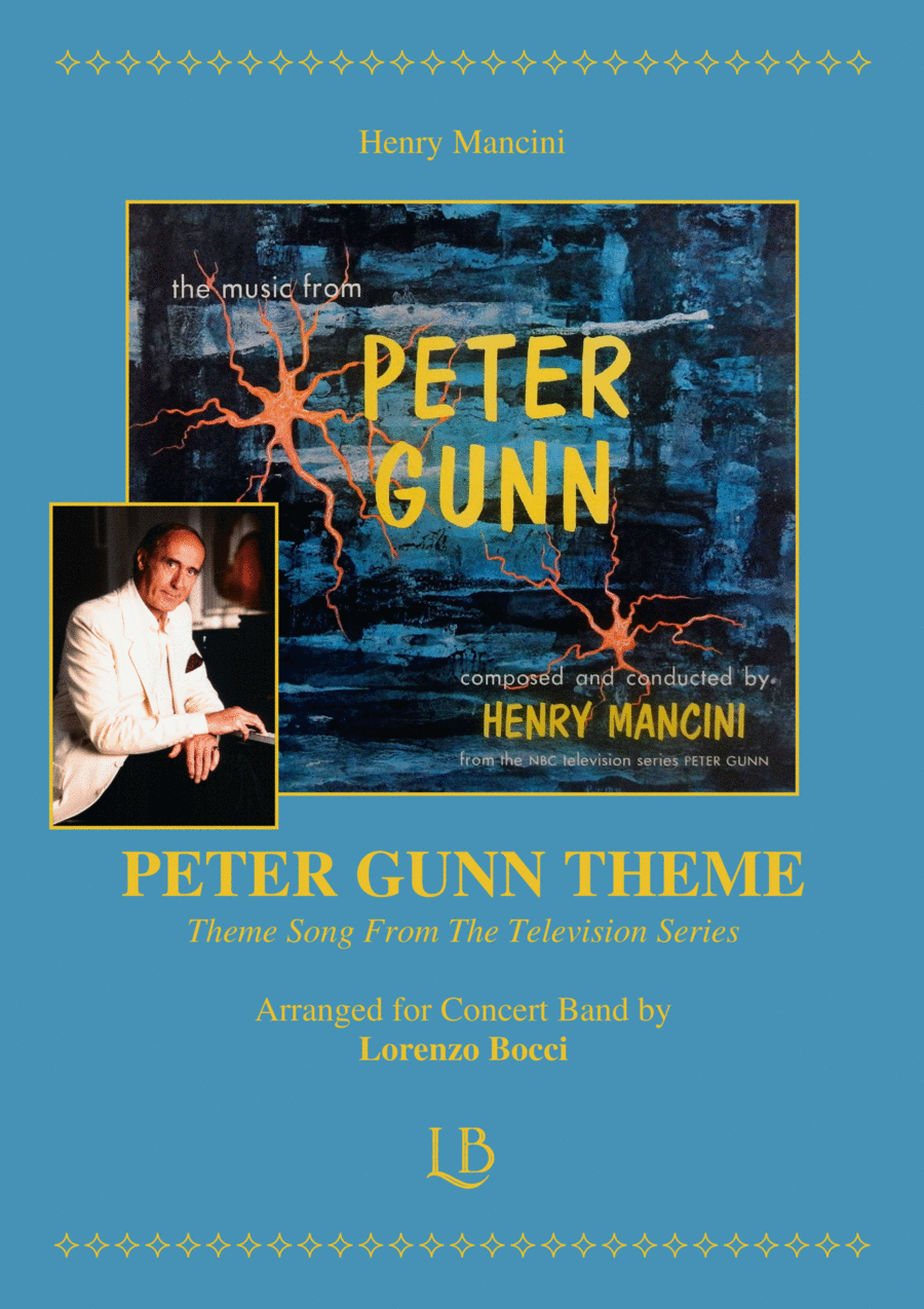 Peter Gunn Concert Band scores gallery preview page 1