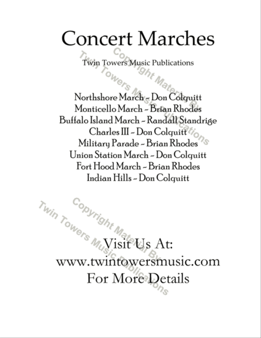 Pebblebrook March Pebblebrook March Concert Band scores gallery preview page 16
