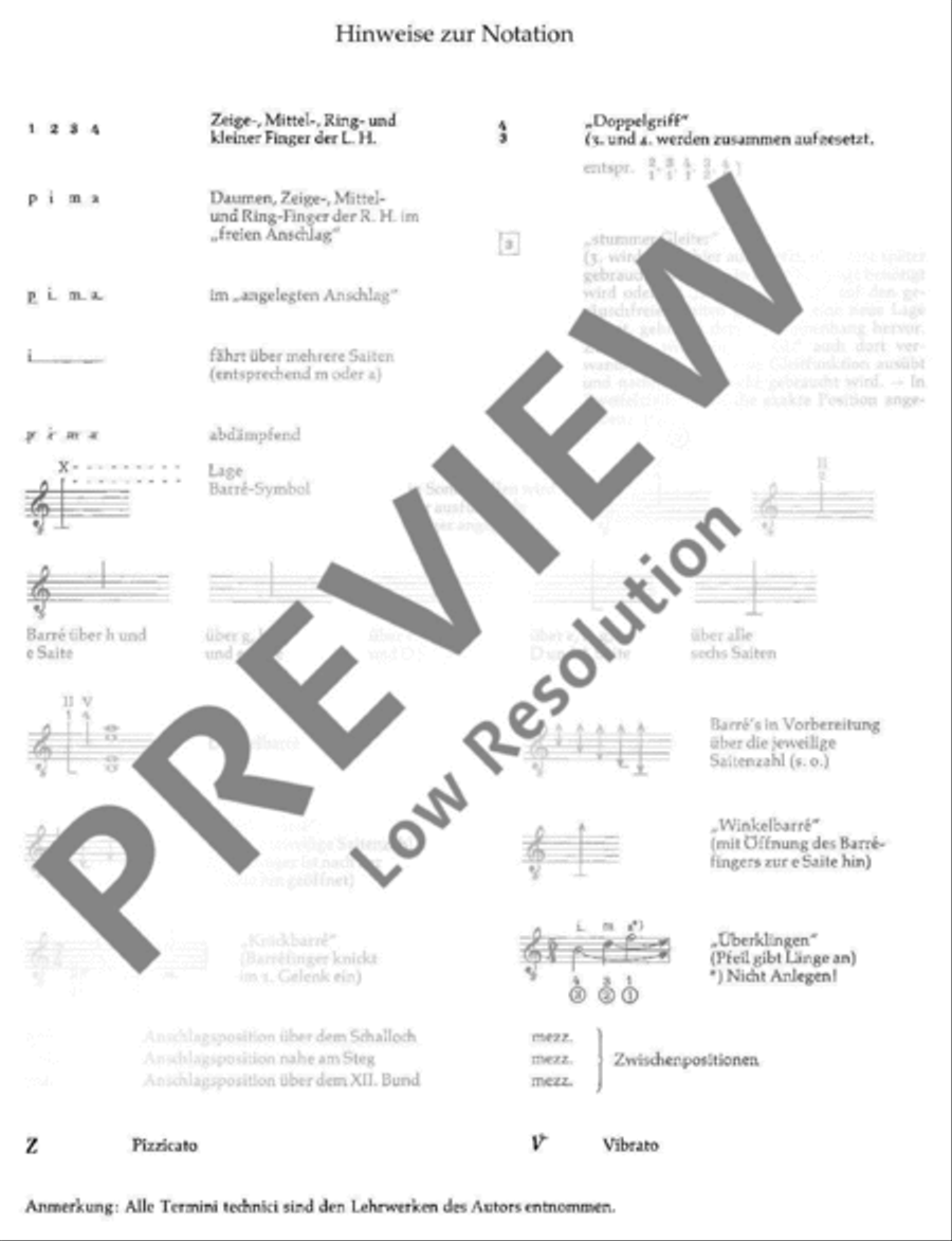 Spielheft Klassik Spielheft Klassik Guitar Ensemble scores gallery preview page 21