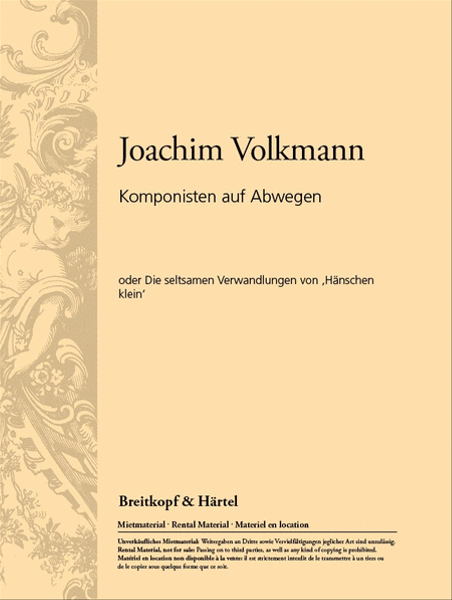 Komponisten auf Abwegen Komponisten auf Abwegen Piano, Vocal scores gallery preview page 1