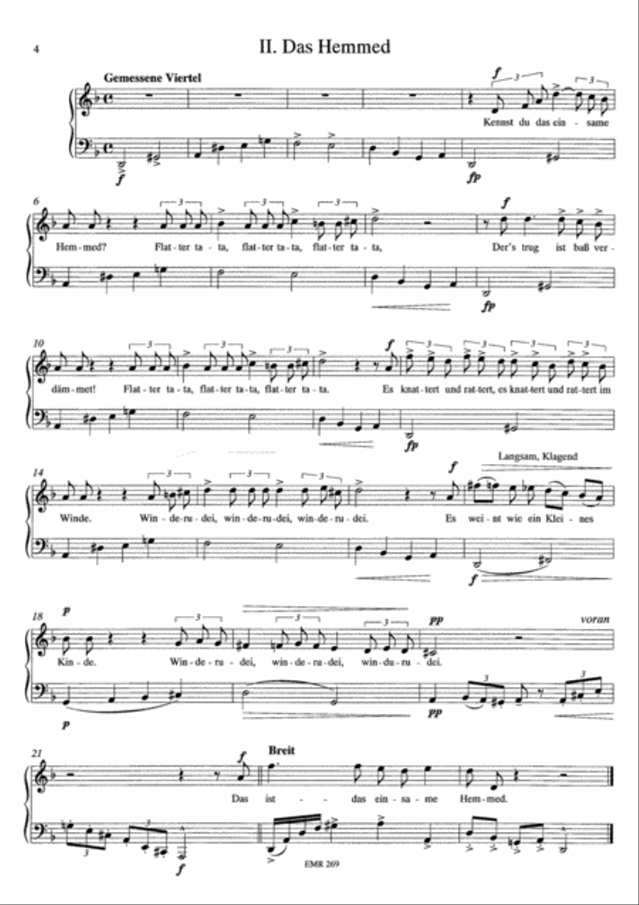 Galgenlieder Tuba scores gallery preview page 14