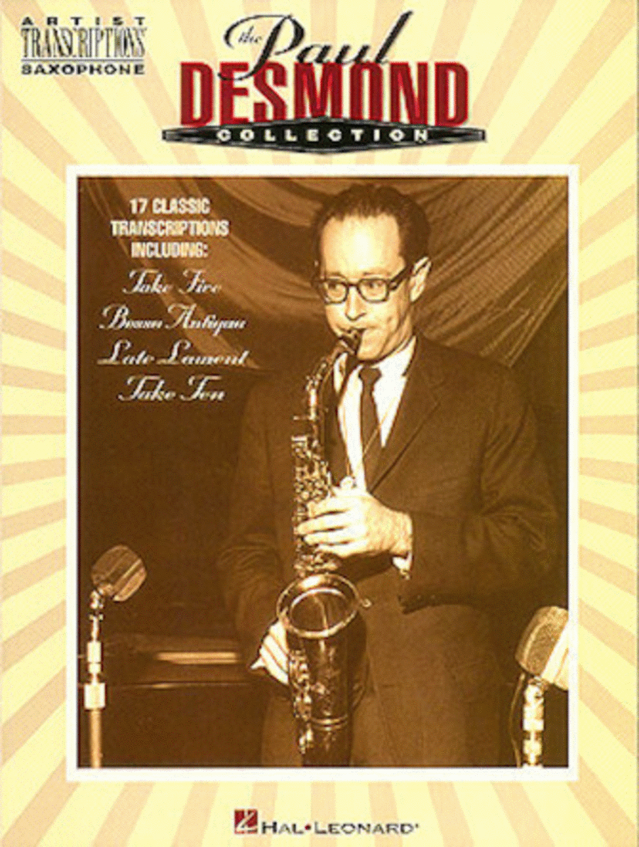 The Paul Desmond Collection Alto Saxophone scores gallery preview page 1