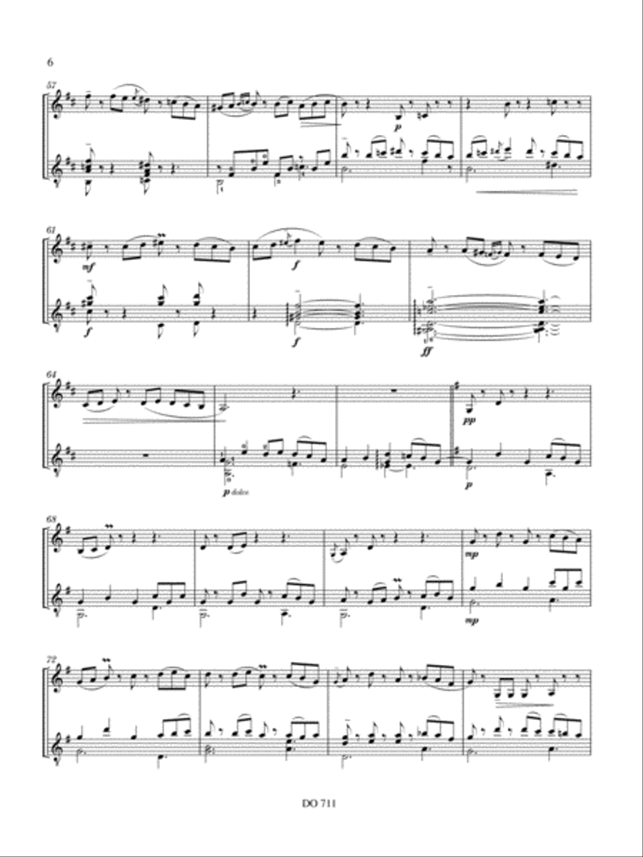 Three East Tales Three East Tales Violin scores gallery preview page 6