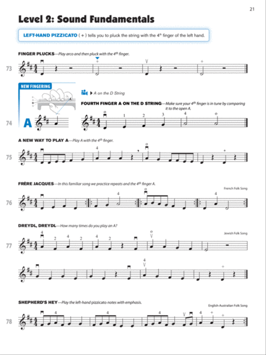 Sound Innovations for String Orchestra, Book 1 Chamber Orchestra scores gallery preview page 3