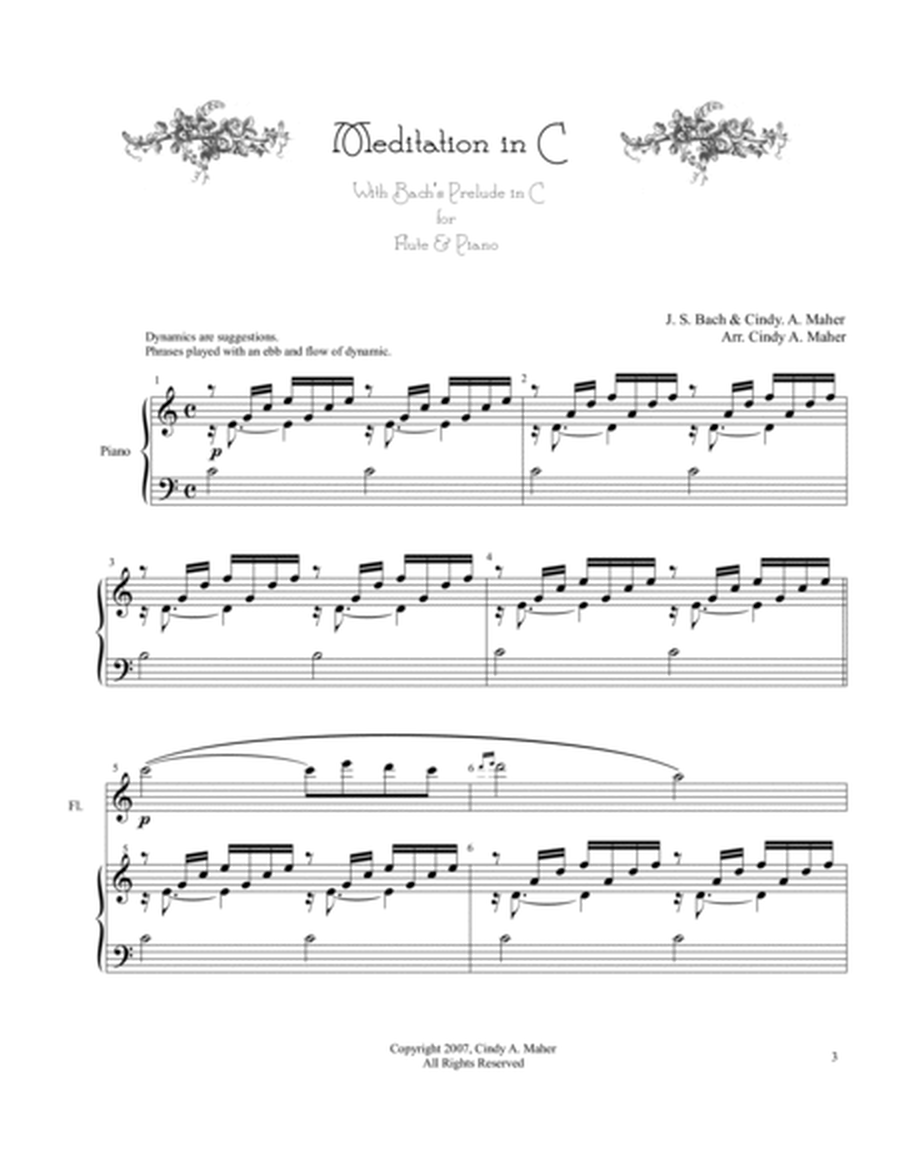 Meditation in C (With Bach's Prelude in C)