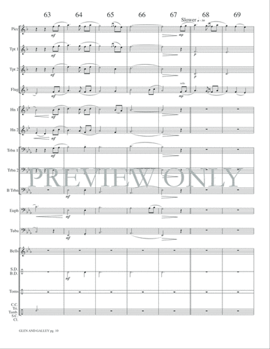 Glen and Galley Glen and Galley Small Ensemble scores gallery preview page 12