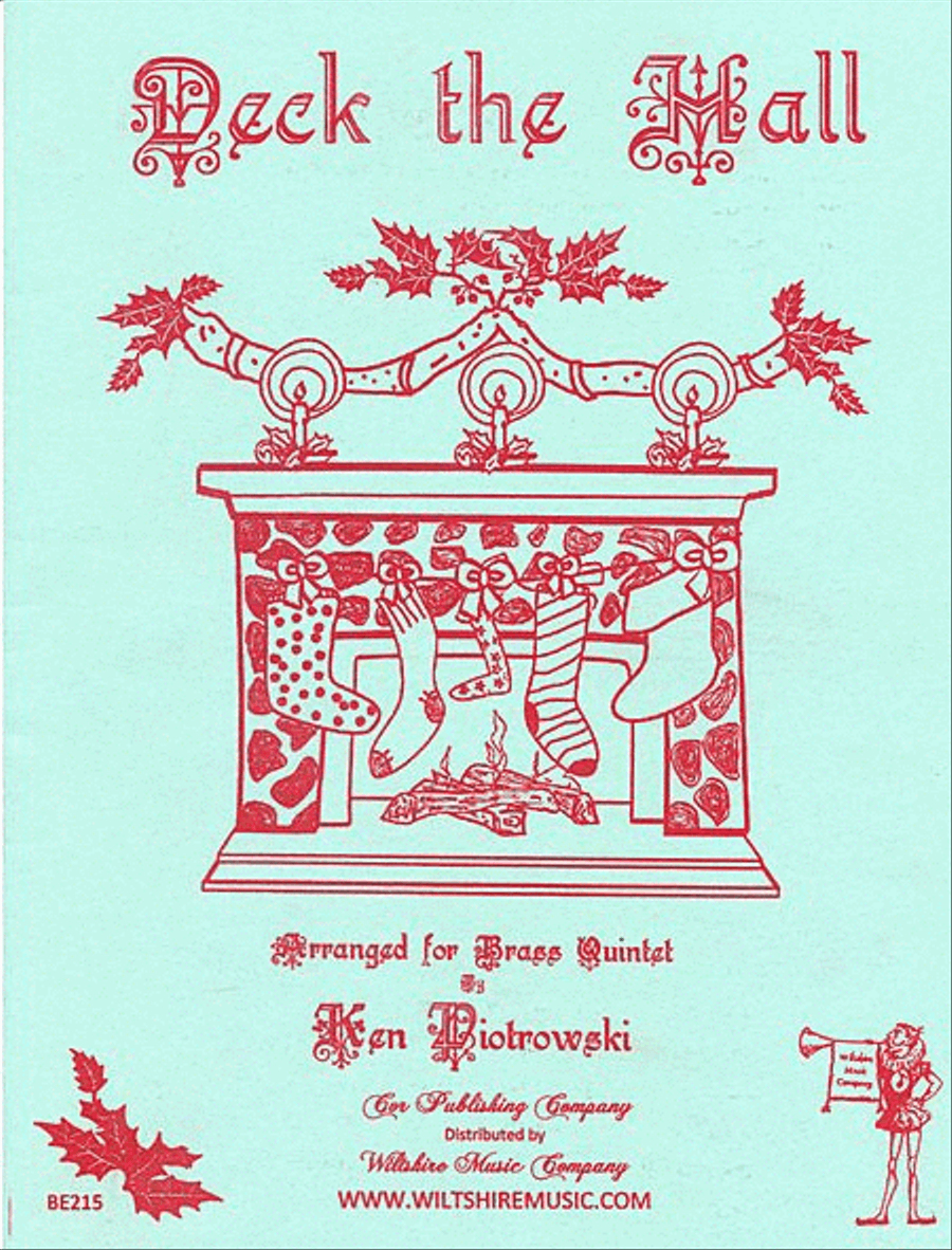Deck the Hall Deck the Hall Brass Quintet scores gallery preview page 1