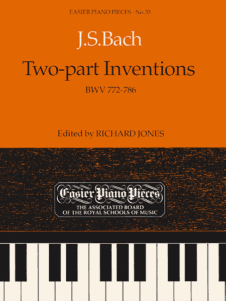 Johann Sebastian Bach : Two-part Inventions-BWV 772-786