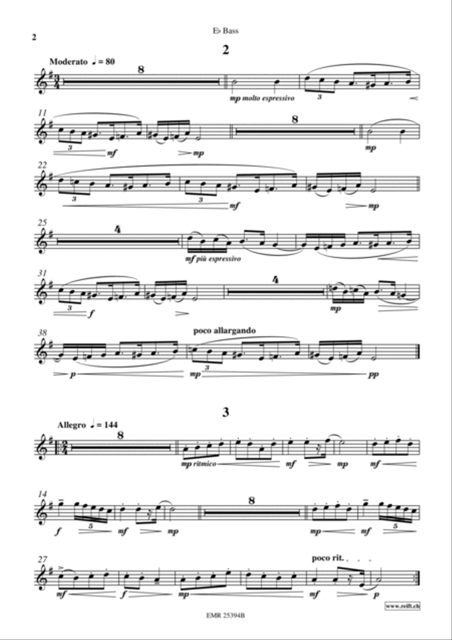 3 Romanian Folk Dances Guitar scores gallery preview page 3