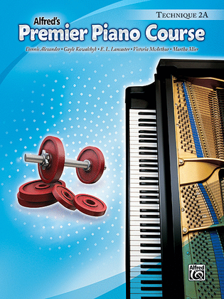 Book cover for Premier Piano Course Technique, Book 2A