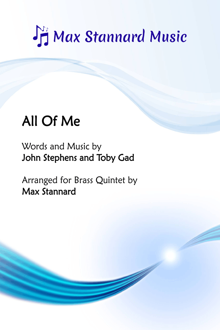 All Of Me All Of Me Brass Ensemble scores gallery preview page 1