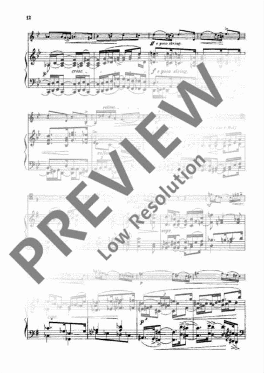 Sonata G Minor Piano Accompaniment scores gallery preview page 11