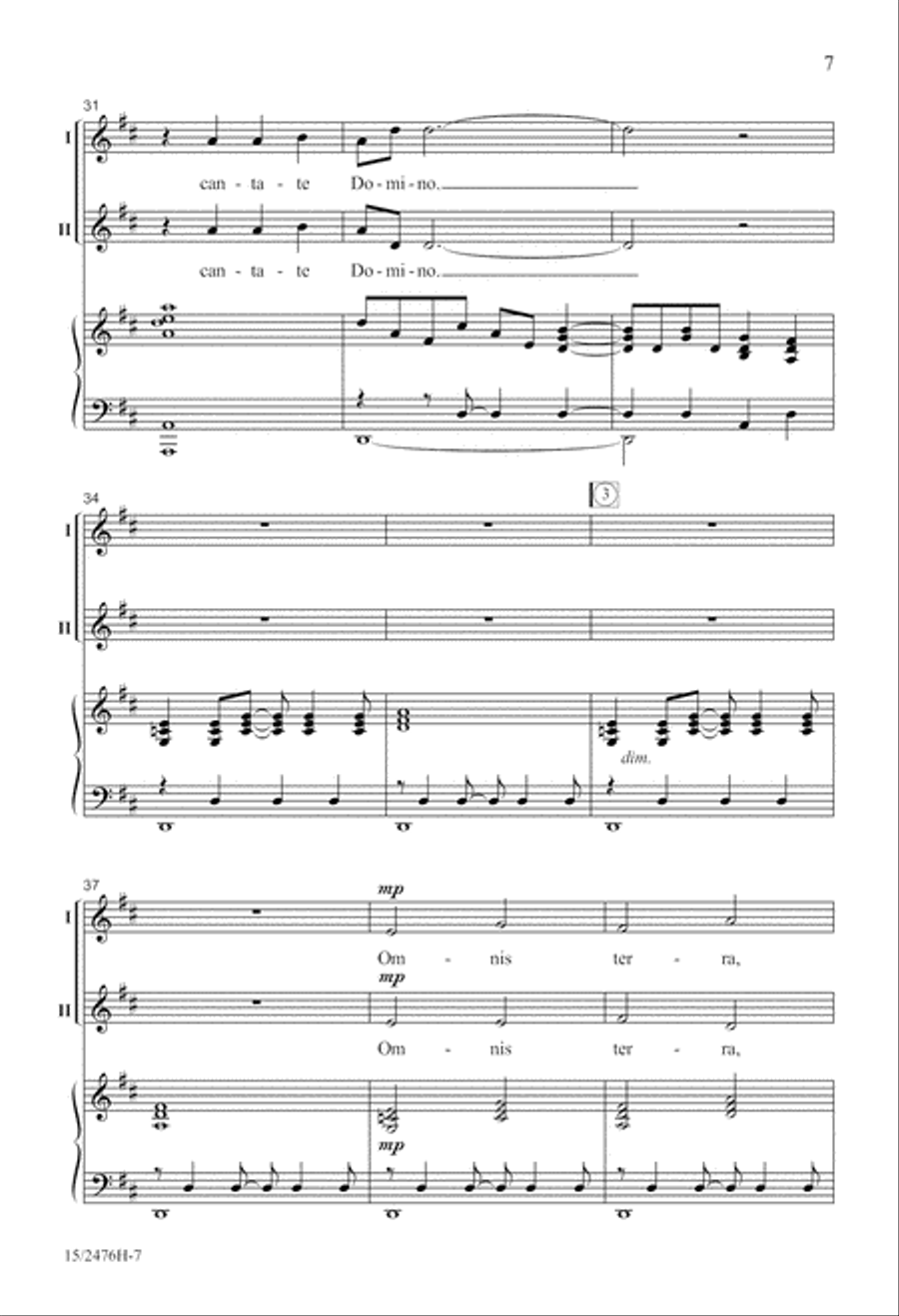 A Joyful Song 2-Part scores gallery preview page 8