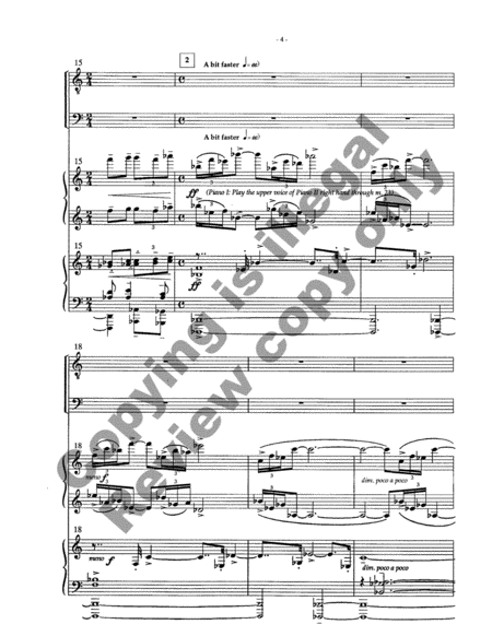 Eos (Piano/Vocal Score)