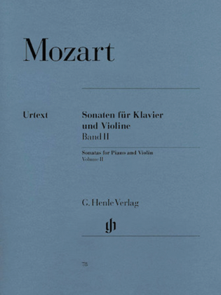 Sonatas for Piano and Violin, Volume II