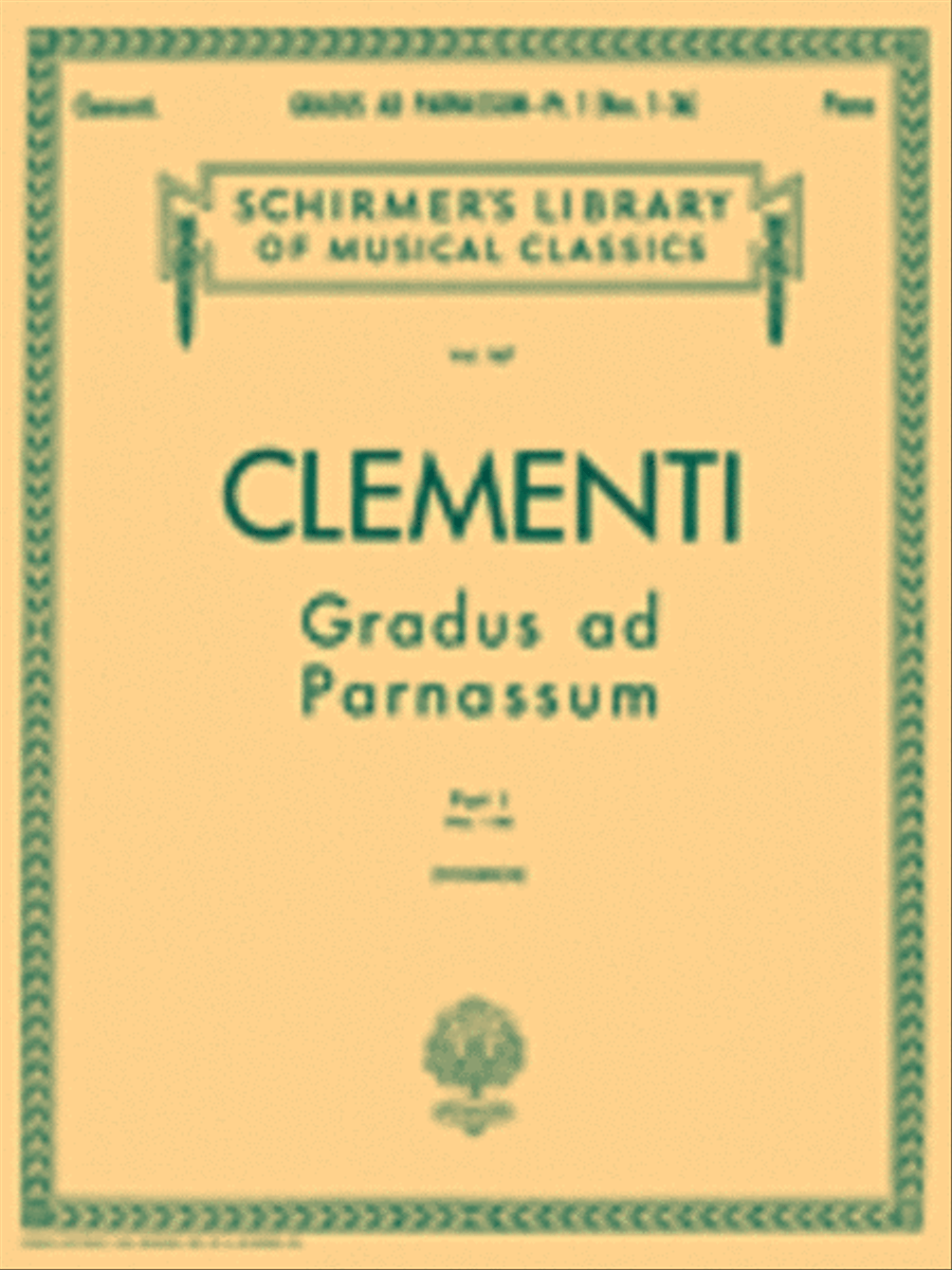 Gradus Ad Parnassum - Book 1