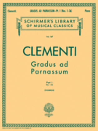 Book cover for Gradus Ad Parnassum – Book 1