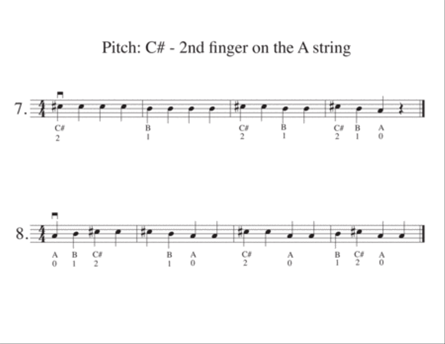 The Concise String Method- Violin Book 0.5 String Orchestra scores gallery preview page 6