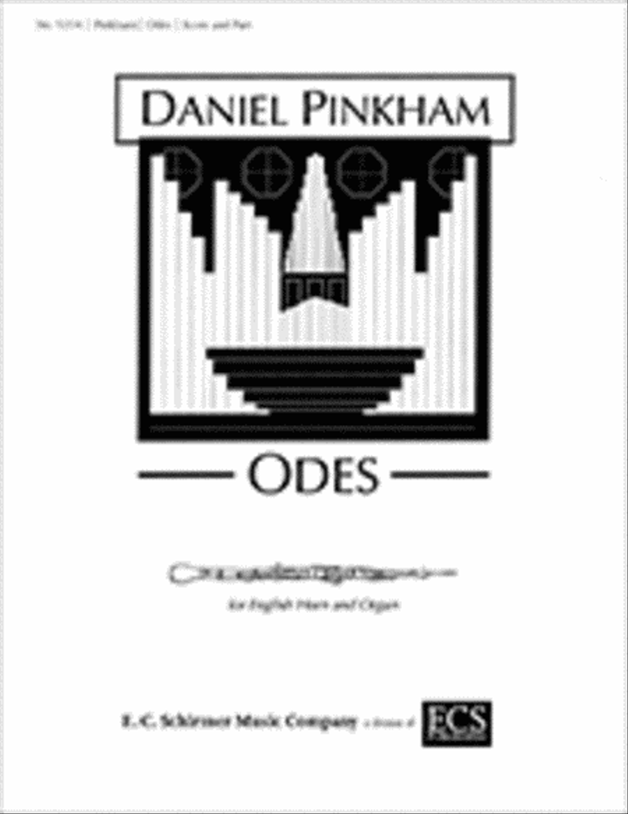 Odes English Horn scores gallery preview page 1