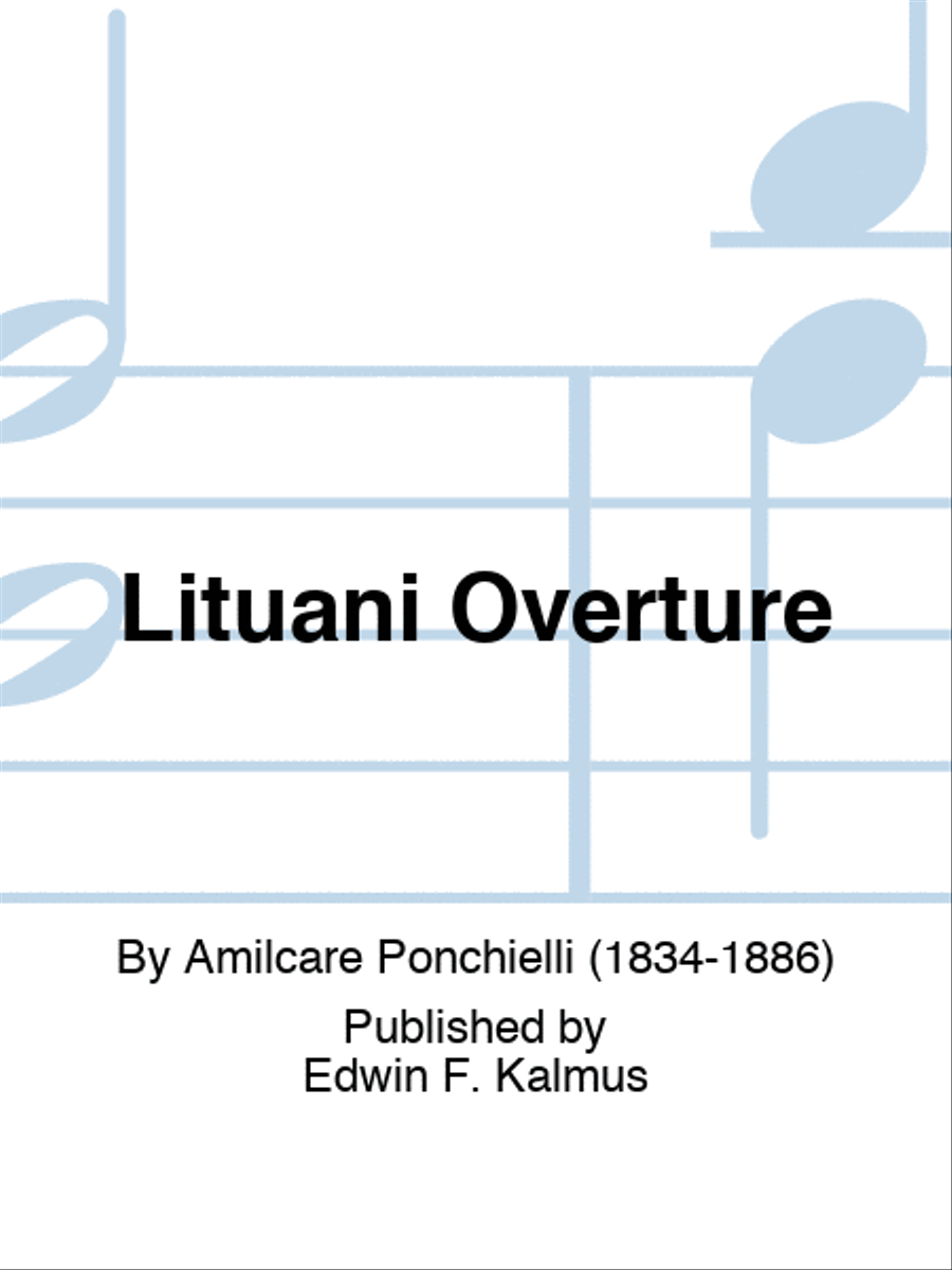Lituani Overture Score scores gallery preview page 1