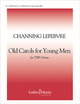 Book cover for Old Carols for Young Men