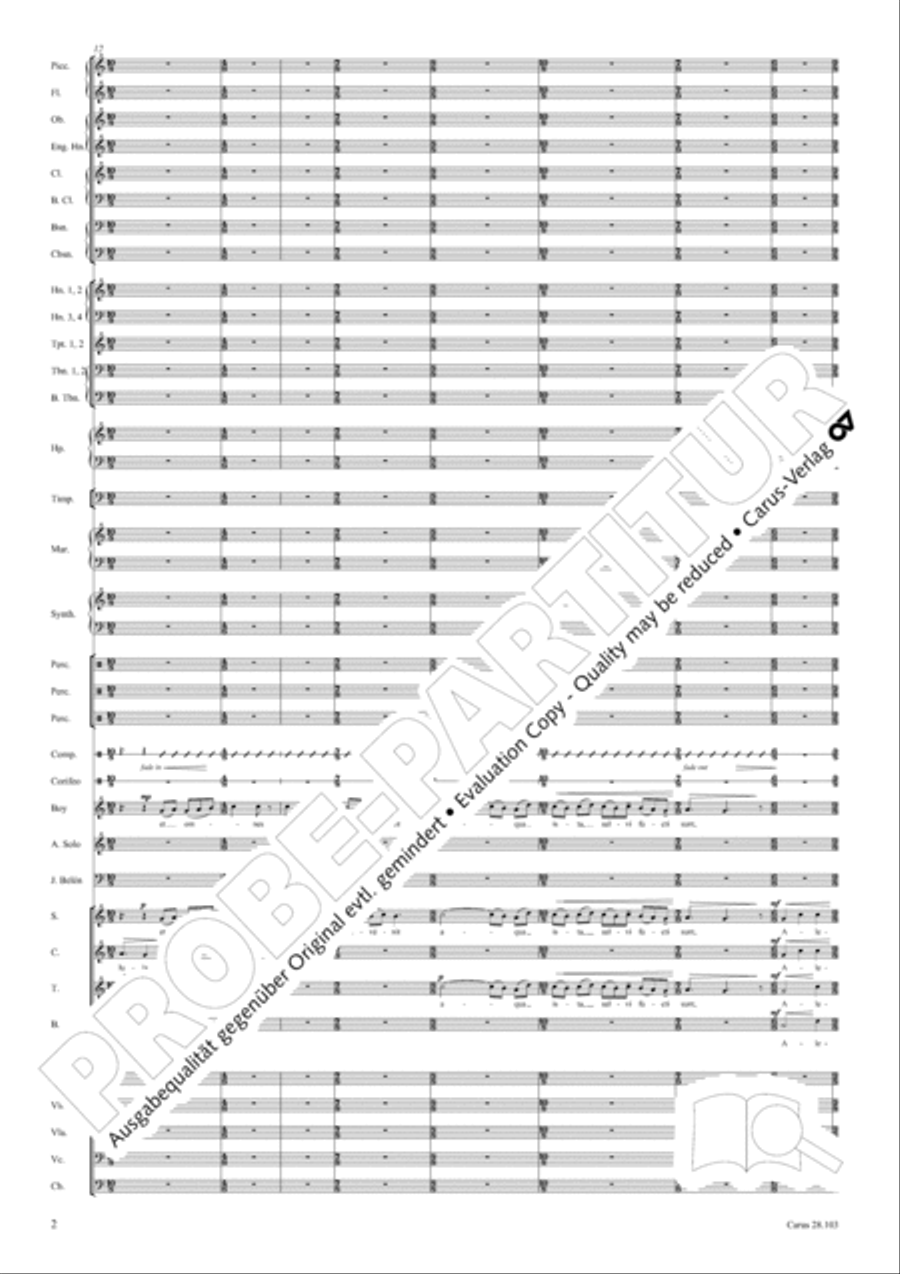Water 4-Part scores gallery preview page 15
