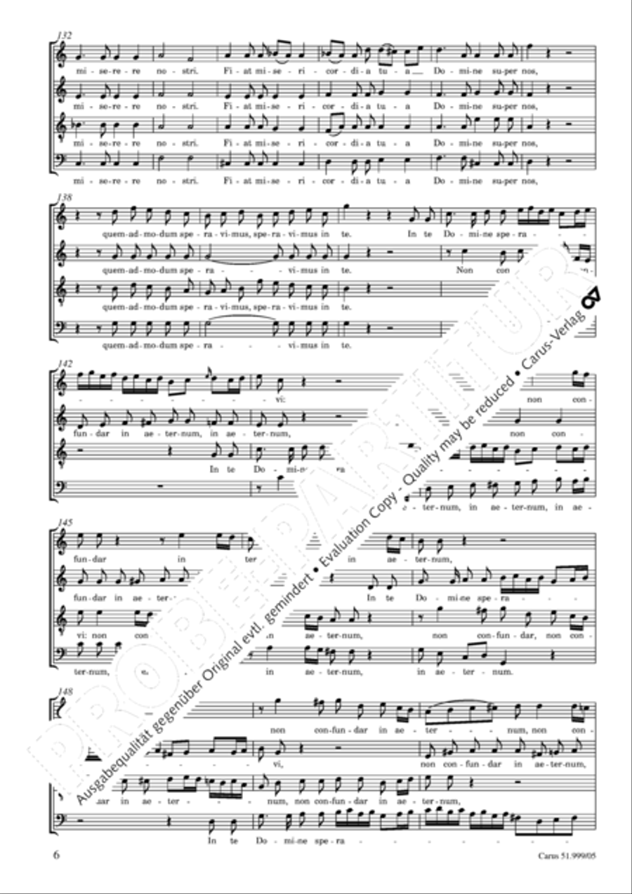 Te Deum Te Deum 4-Part scores gallery preview page 7