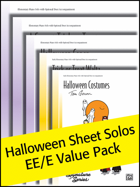 Halloween Sheet Solos EE/E (Value Pack)