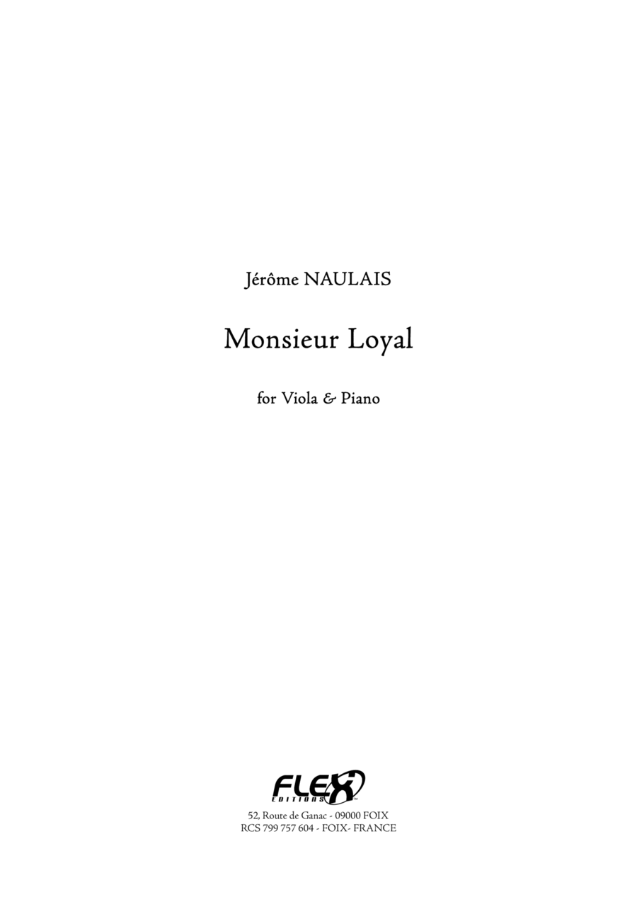 Monsieur Loyal Viola scores gallery preview page 1