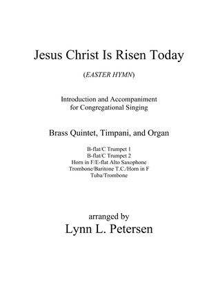 Jesus Christ Is Risen Today (Introduction and Accompaniment)