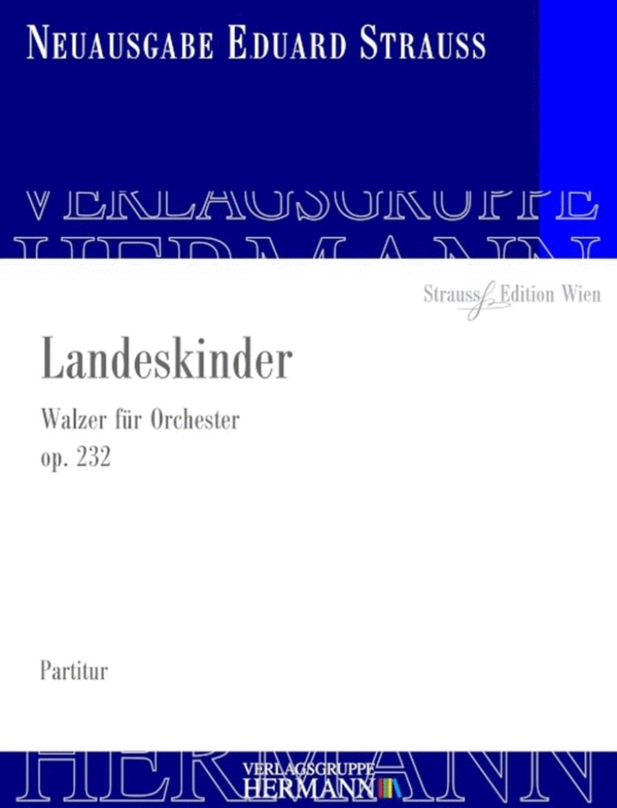 Landeskinder Op. 232 Orchestra scores gallery preview page 1