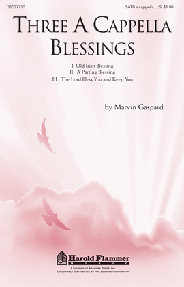 Book cover for Three A Cappella Blessings