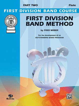 Book cover for First Division Band Method, Part 2