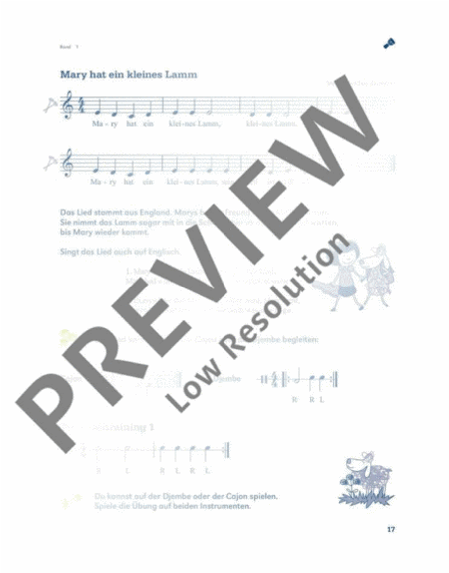 Jedem Kind ein Instrument School and Community scores gallery preview page 18
