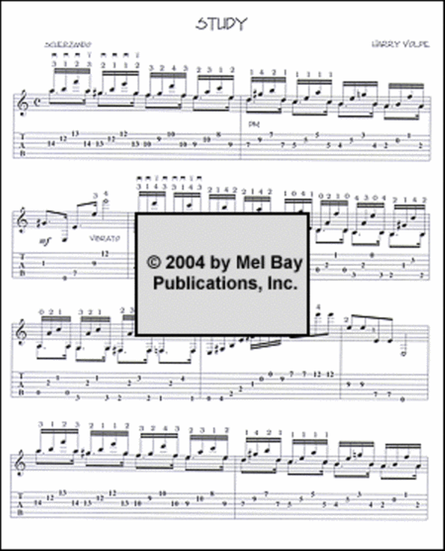 Guitar Journals - Technique Classical Guitar scores gallery preview page 2