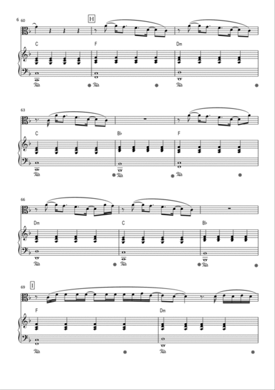 Sign Of The Times Sign Of The Times Viola scores gallery preview page 6