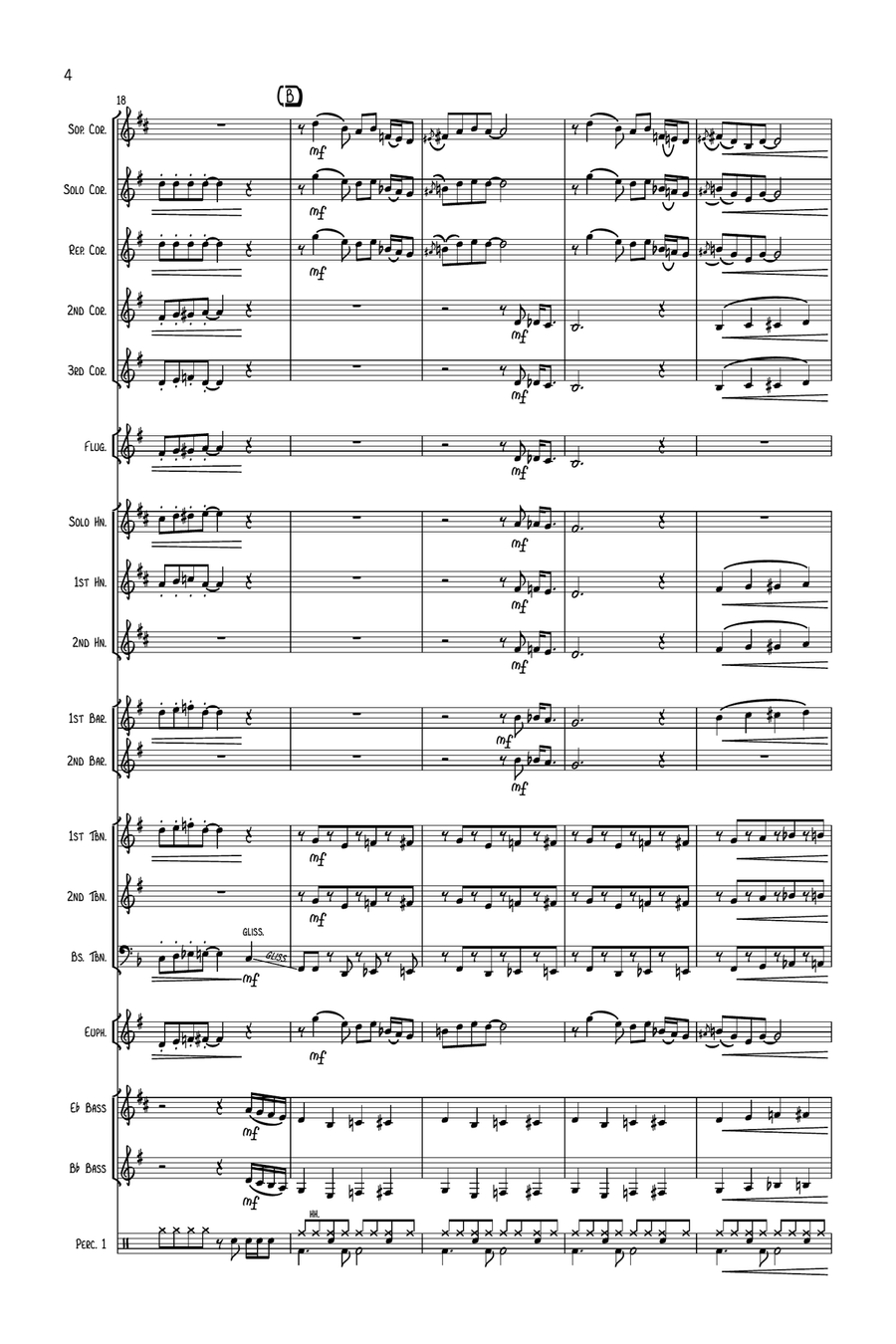 Kraken Brass Band scores gallery preview page 4