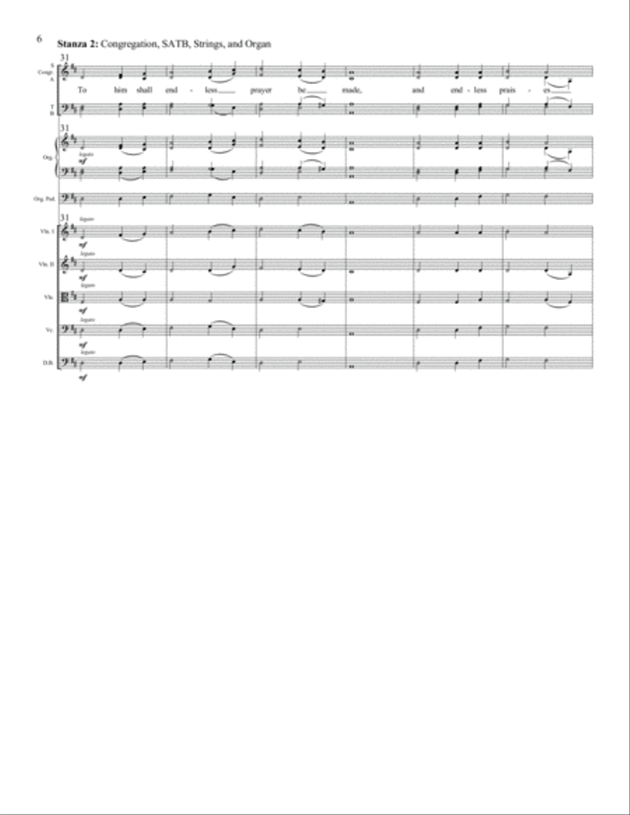 Jesus Shall Reign: Orchestra Full Orchestra scores gallery preview page 4