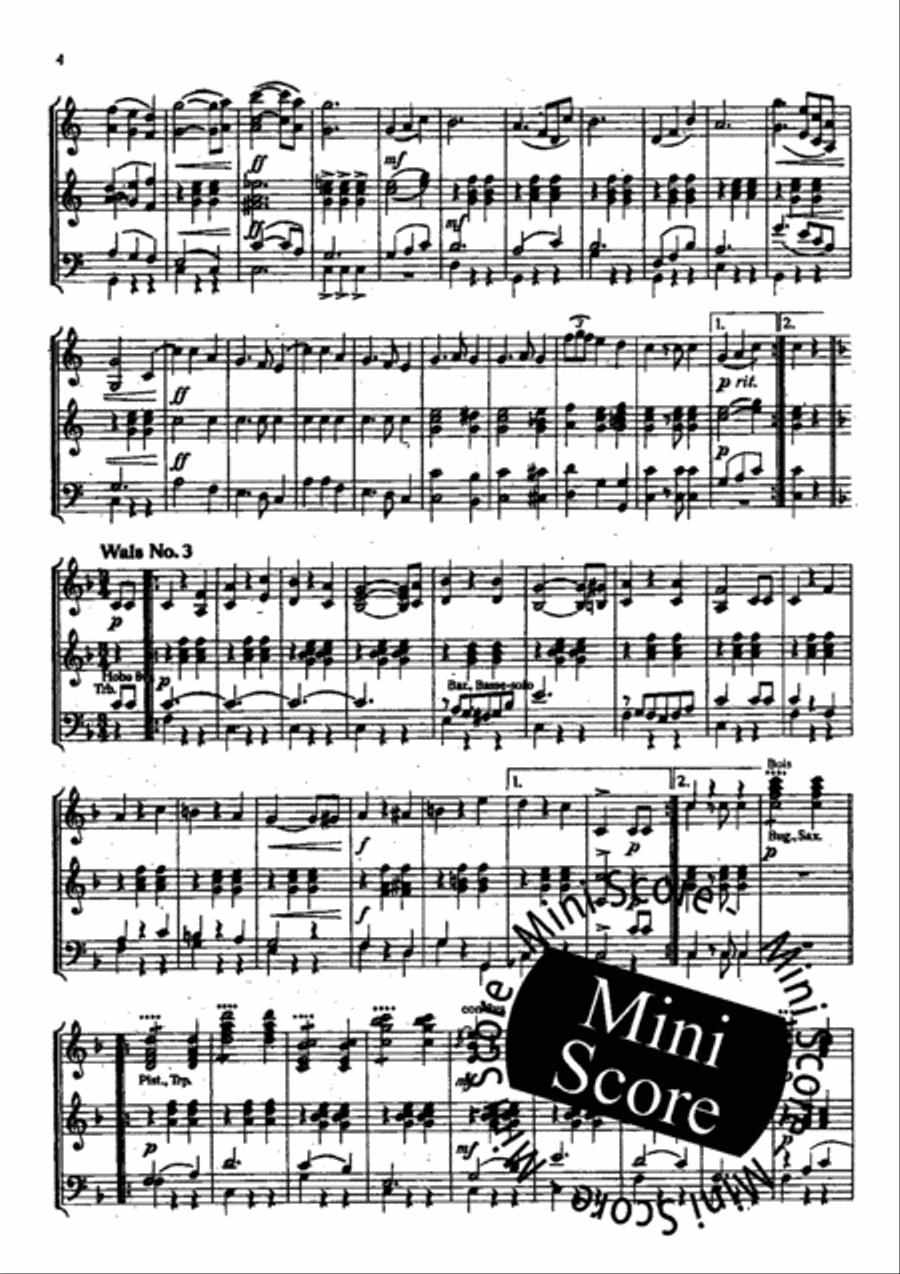 Bad'ner Mad'ln Concert Band scores gallery preview page 6