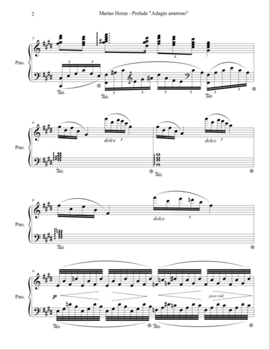 Adagio amoroso Small Ensemble scores gallery preview page 2