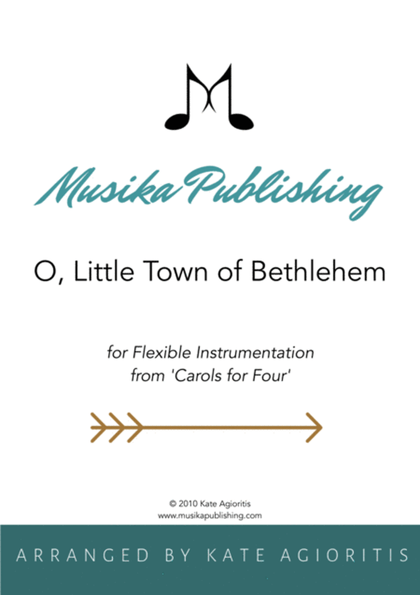 O Little Town of Bethlehem - Flexible Instrumentation image number null